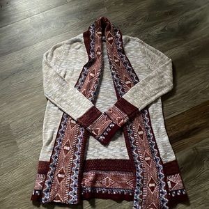 Womens size L cardigan sweater